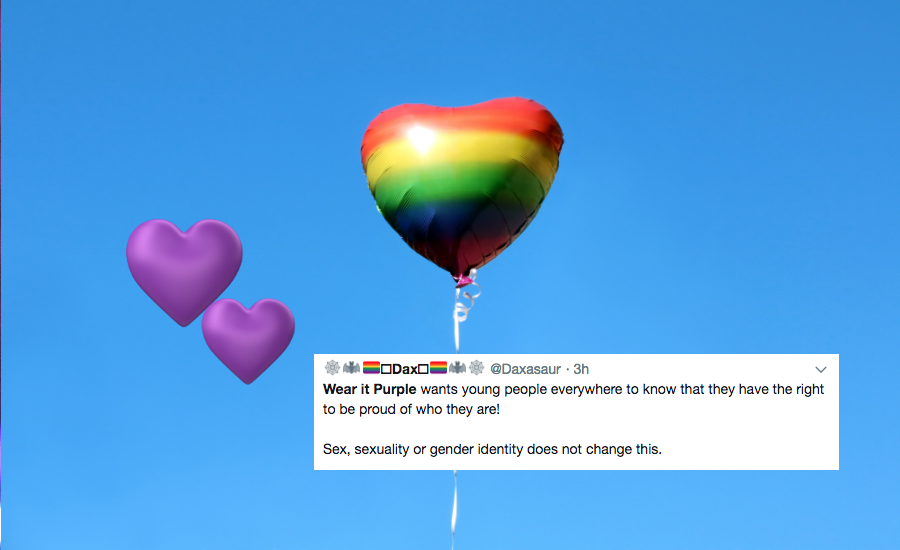 Today Is ‘Wear It Purple’ Day And This Is Why It’s Important for LGBT+ Kids