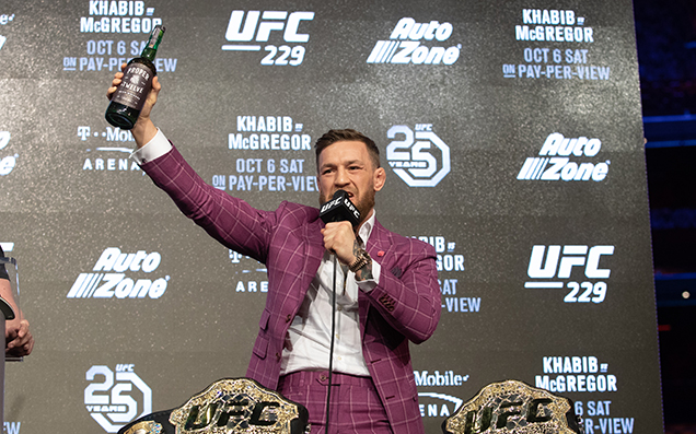 Conor McGregor’s First Presser Since Trying To Murder A Bus Was Batshit Nuts