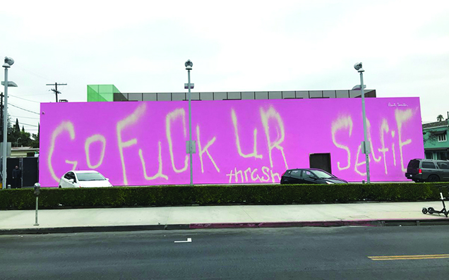 World’s Most Famous Instagram Wall Cops The Vandalising It Probs Deserved