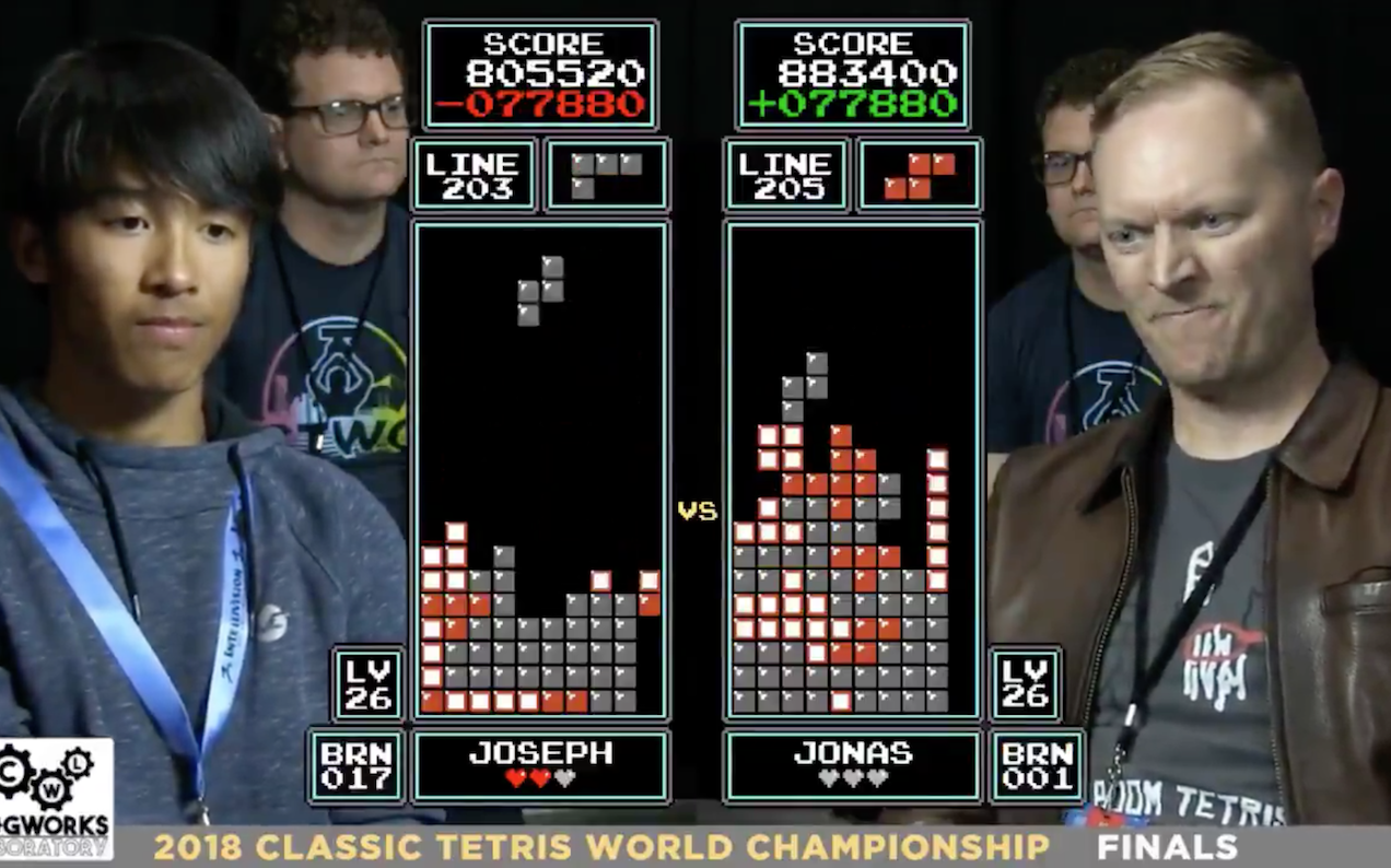 WATCH: Turns Out Top-Tier Competitive Tetris Is A Wildly Stressful Event