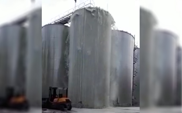 Horror In Italy As 30,000 Litres Of Prosecco Spilled After Silo Explosion