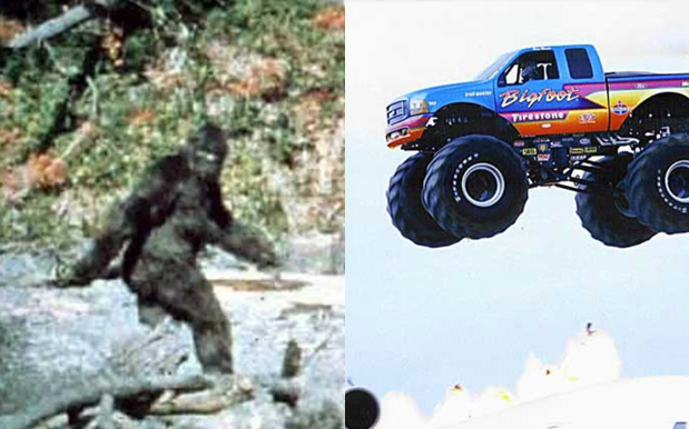 Please Do Not Make Me Choose Between Bigfoot The Monster Truck & Regular Bigfoot