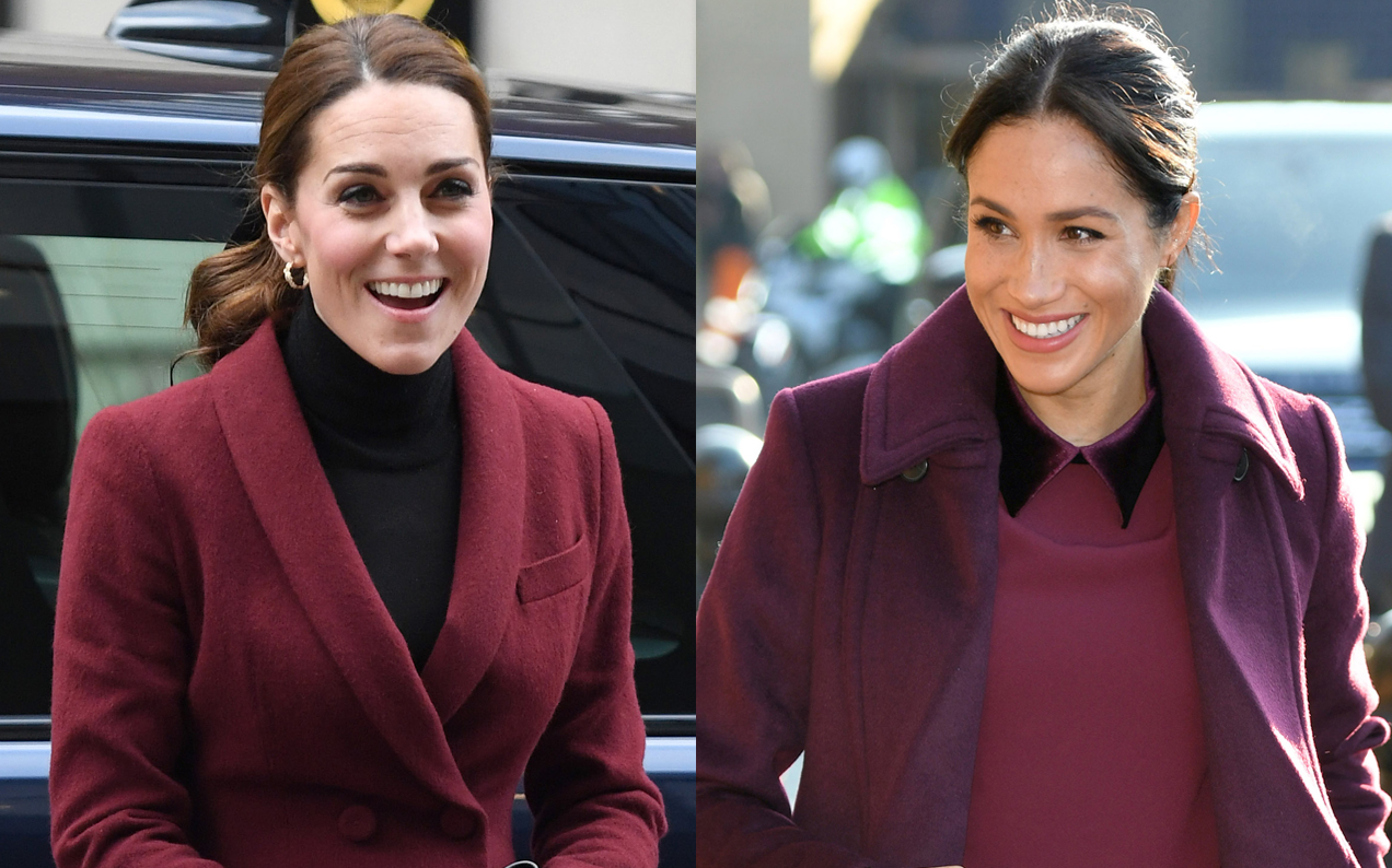 Kate And Meghan Wore The Exact Same Thing So Who’s Going Home To Change?