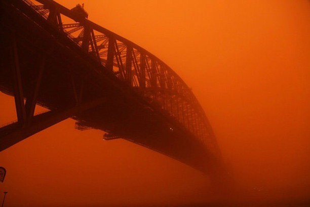 Sydney Might Cop A Dust Storm Tomorrow That’ll Paint The Town Fake Tan Orange