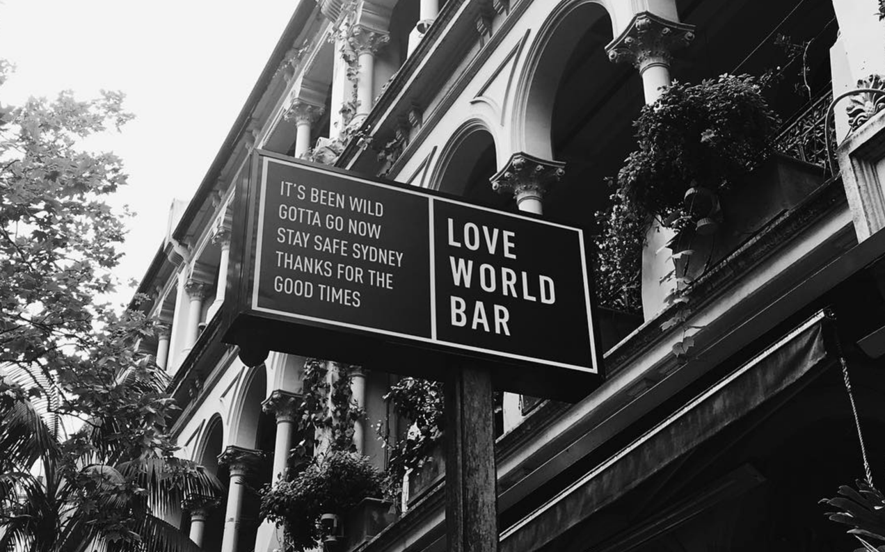 Sydney’s Iconic World Bar Is Calling Last Drinks This Week