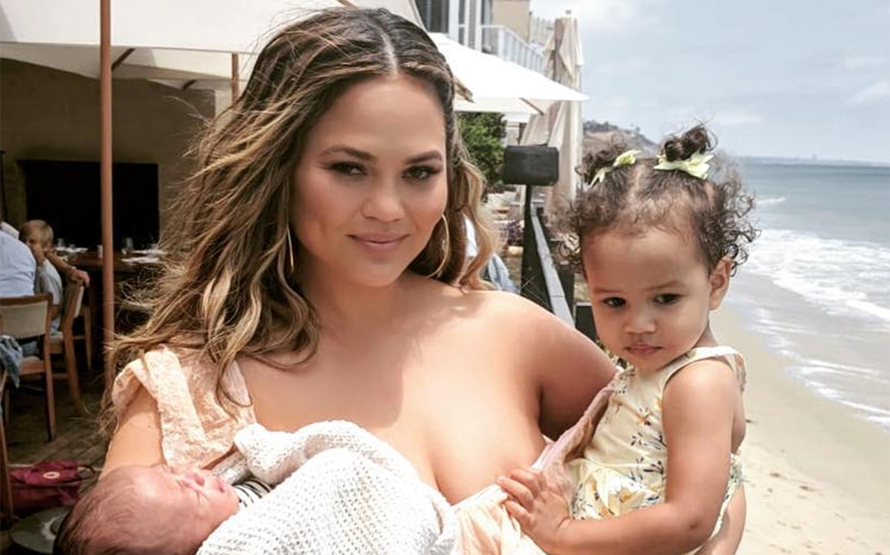 Chrissy Teigen & BB Luna Are The Disney Princesses The World Needs Right Now