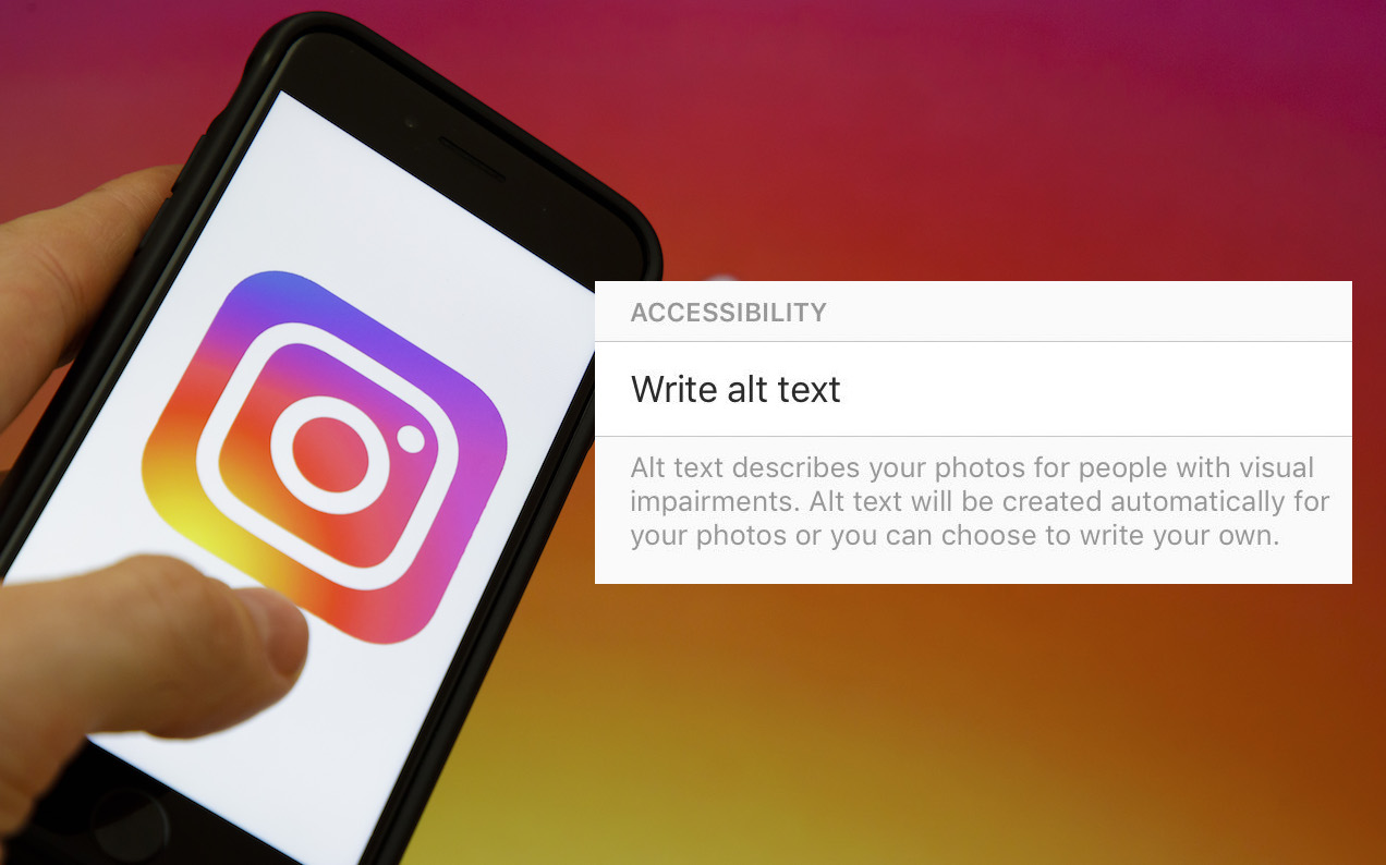 Instagram Debuts AI & Alternative Captions To Help Visually Impaired Users
