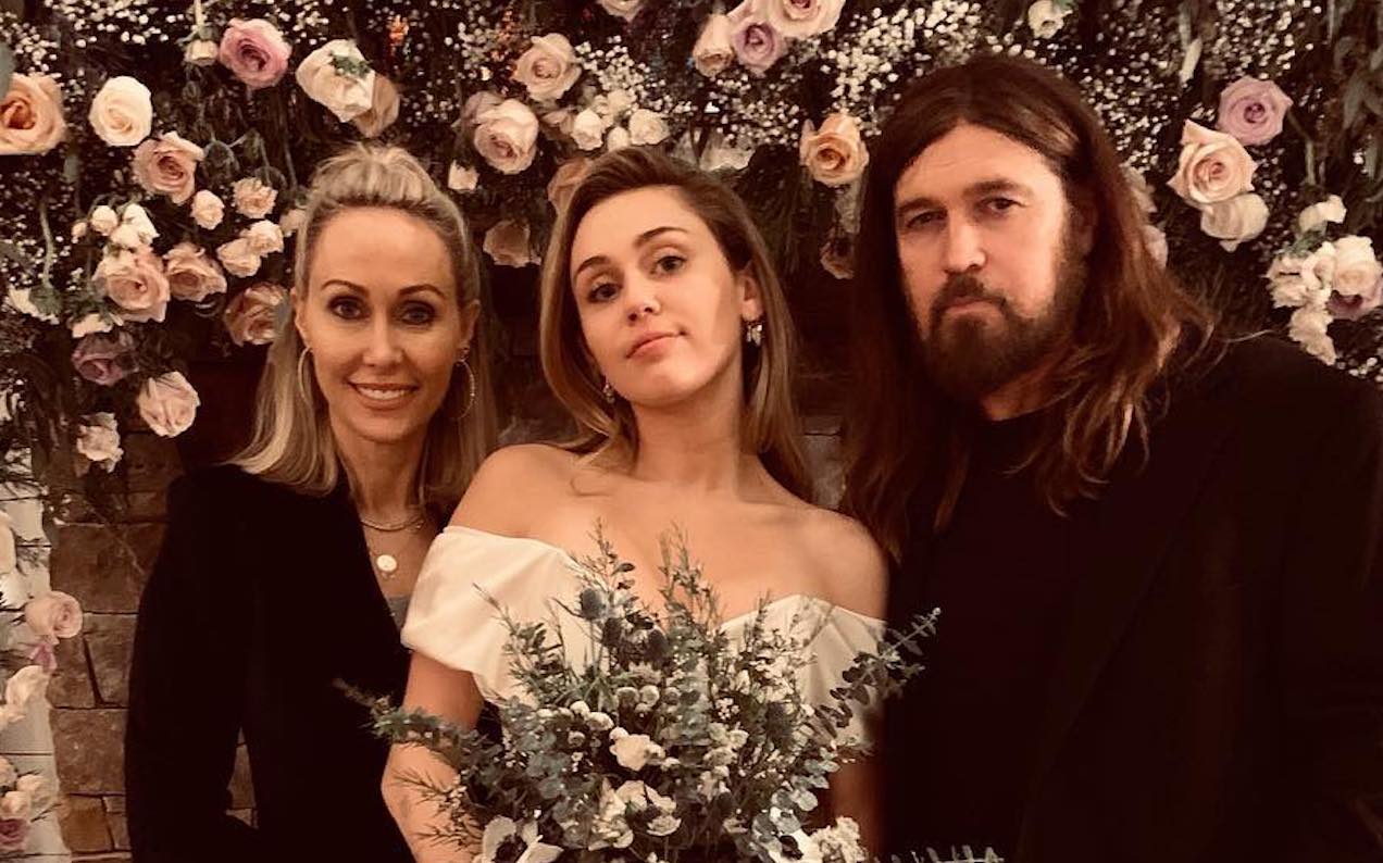 New Pics From Miley & Liam’s Xmas Ceremony Will Fix Your Achy Breaky Heart