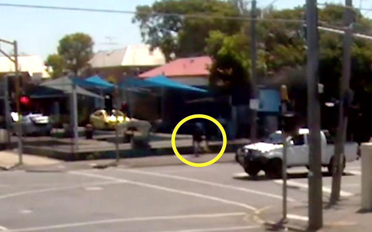 Viewers Baffled By Truck Explosion Vid Showing A Passerby Straight-Up Vanish
