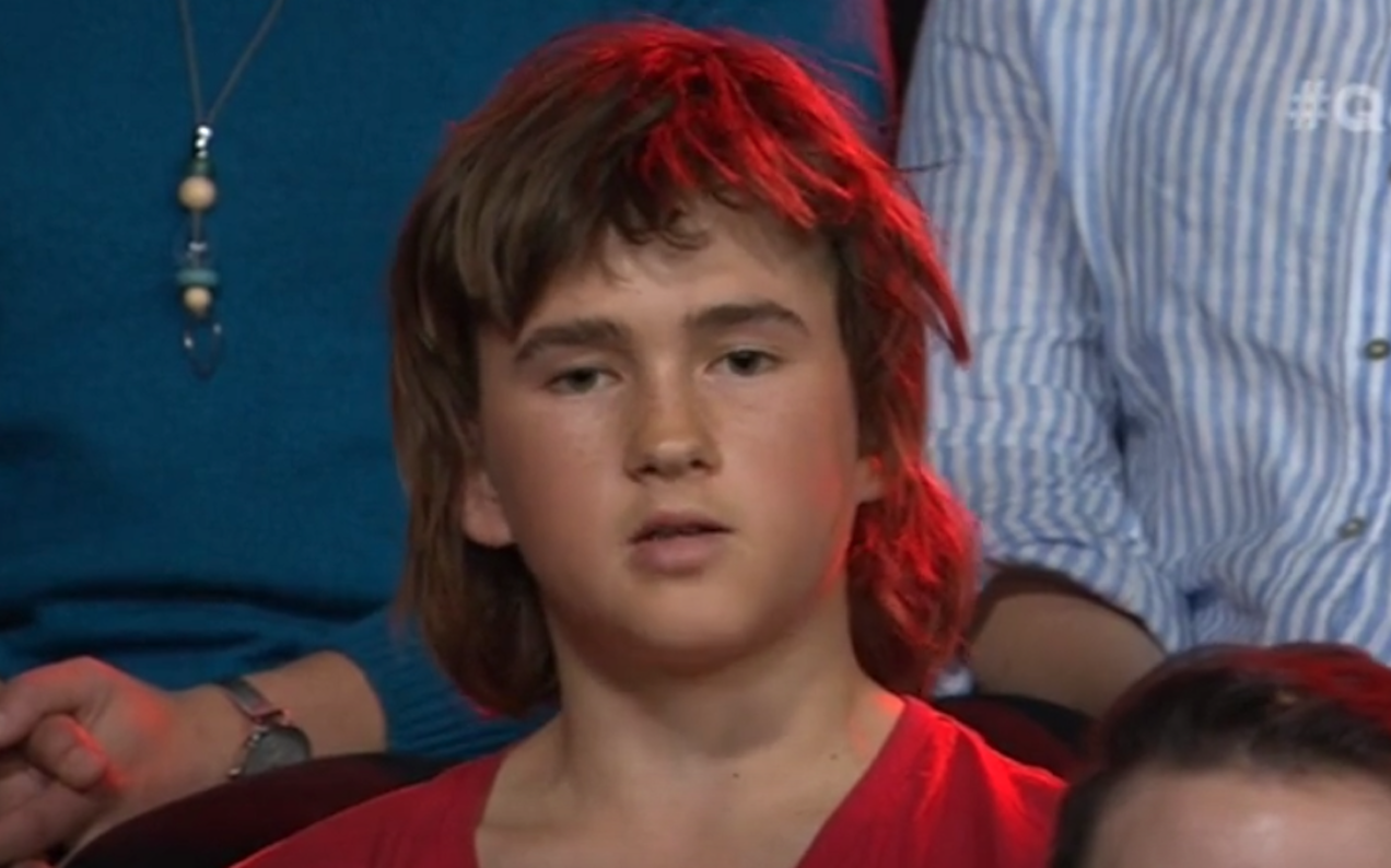 Once Again, An Aussie Schoolkid Brought Some Sense To The Debate On ‘Q&A’