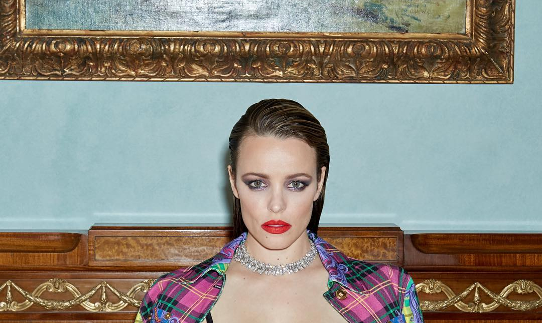 Rachel McAdams Posed For A British Mag Breast Pumping In Versace & It’s Fire
