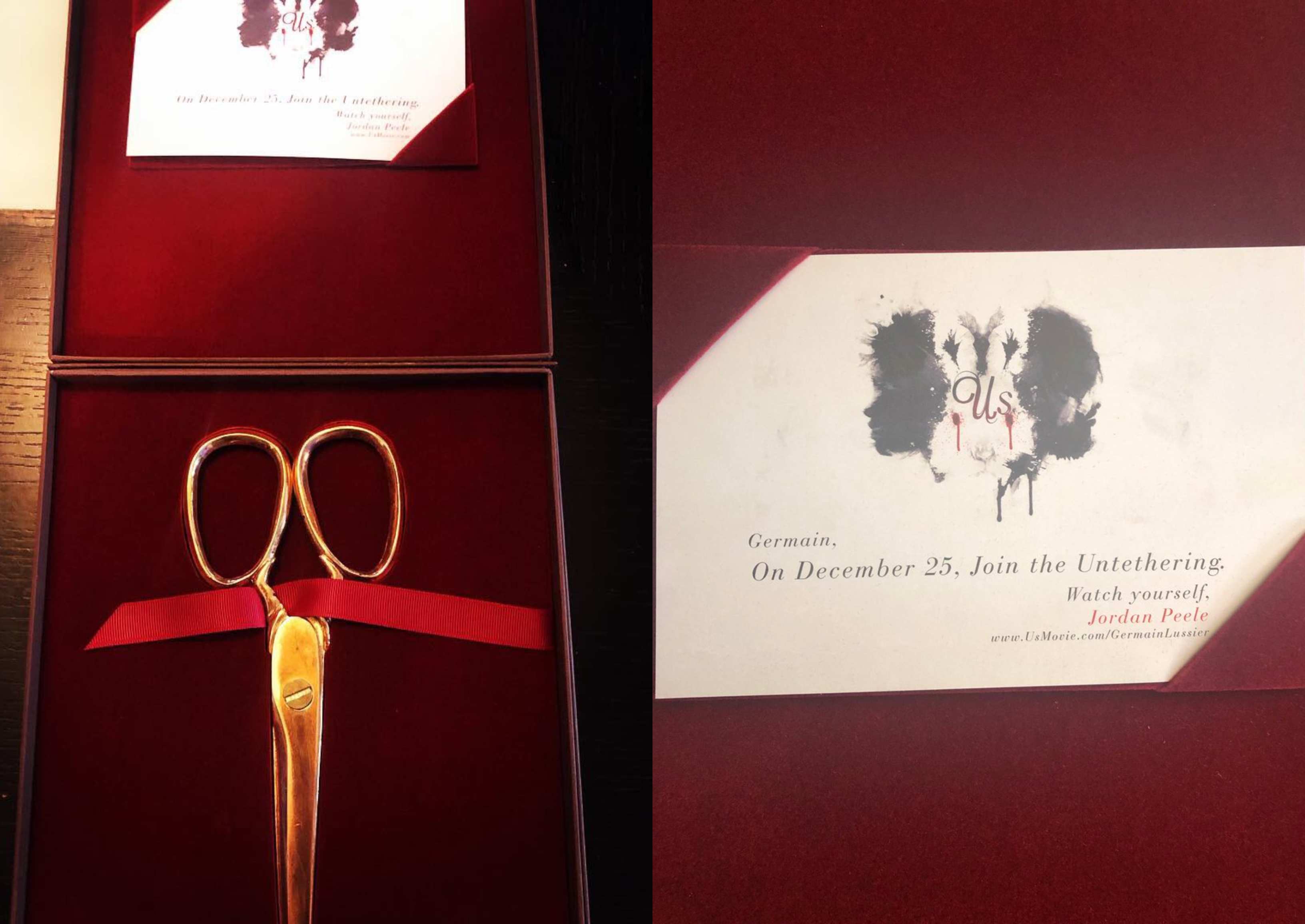 Jordan Peele Is Mailing People Gold Scissors To Promote His New Movie ‘Us’