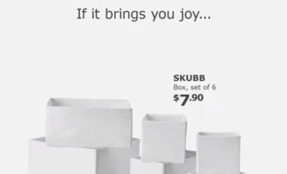 IKEA’s Cheeky New Ad Has A Bit Of Fun With Marie Kondo’s Tidying Advice