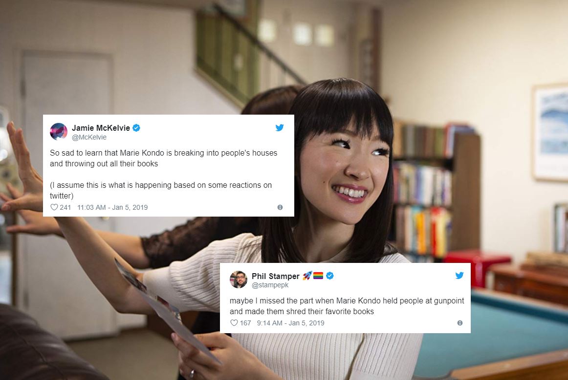 People Had The Best Reactions To A Debate About Marie Kondo’s Book Advice
