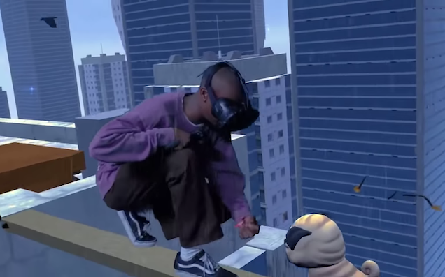 Please Enjoy Footage Of Rappers, Most Of Whom Are High, Saving Puppies In VR