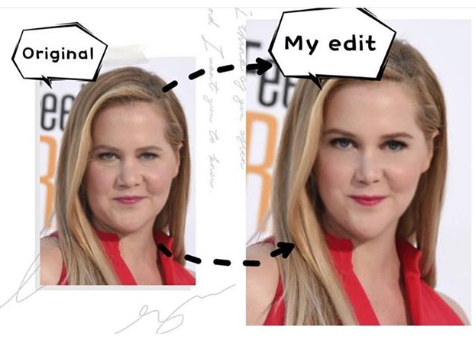 Amy Schumer Blasts Foul IG Page For Editing Her Pic To Make Her “Insta Ready”