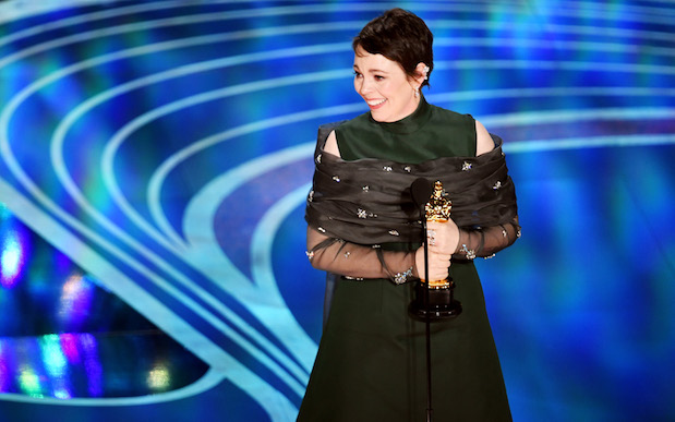 Olivia Colman Causes An Oscars Upset, Beating Gaga & Glenn Close For Best Actress