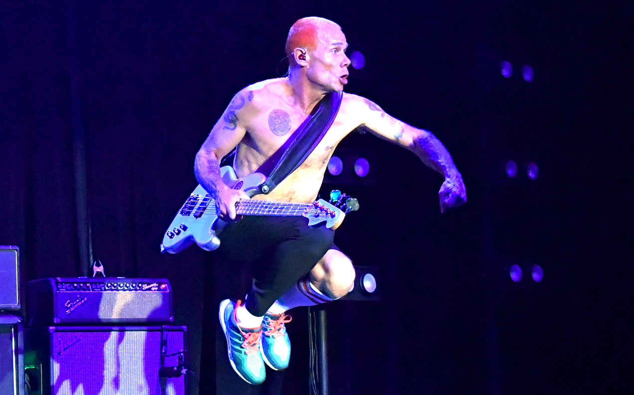 RHCP’s Flea Kept The Hobart Gig Going During A Tech Glitch By Doing Handstands