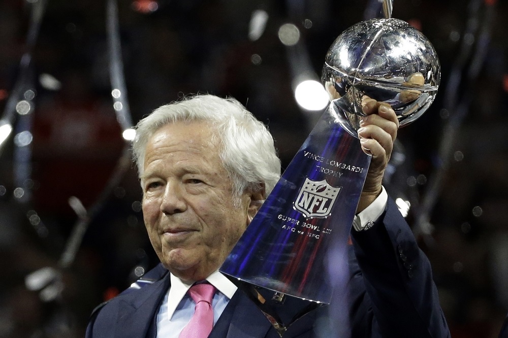 New England Patriots Owner Robert Kraft Charged In Sex Solicitation Sting