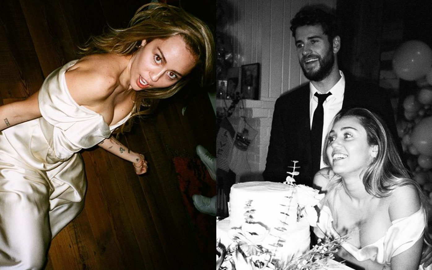 Only @ Us If It’s About These Never-Before-Seen Pics From Miley & Liam’s Nuptials