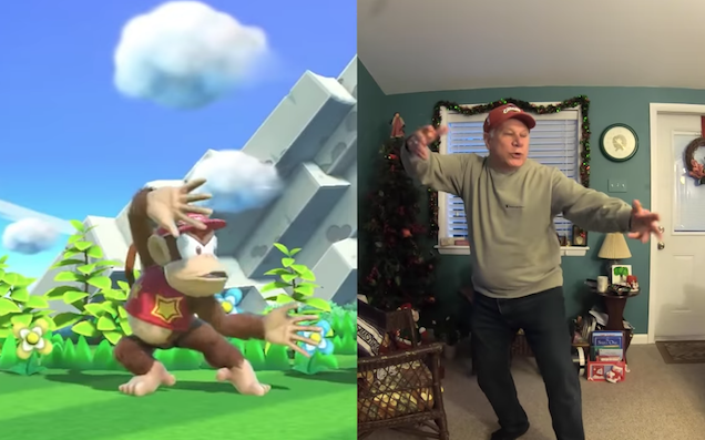 Smash Your A Buttons For This Dad Reenacting 200+ ‘Smash Ultimate’ Taunts