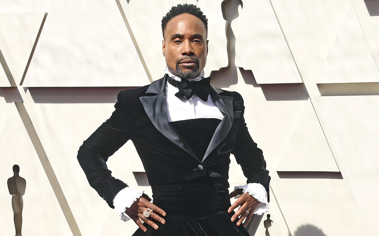 This Actor’s Wild Tuxedo Dress Just Set The Bar V. High For Oscars Fashion