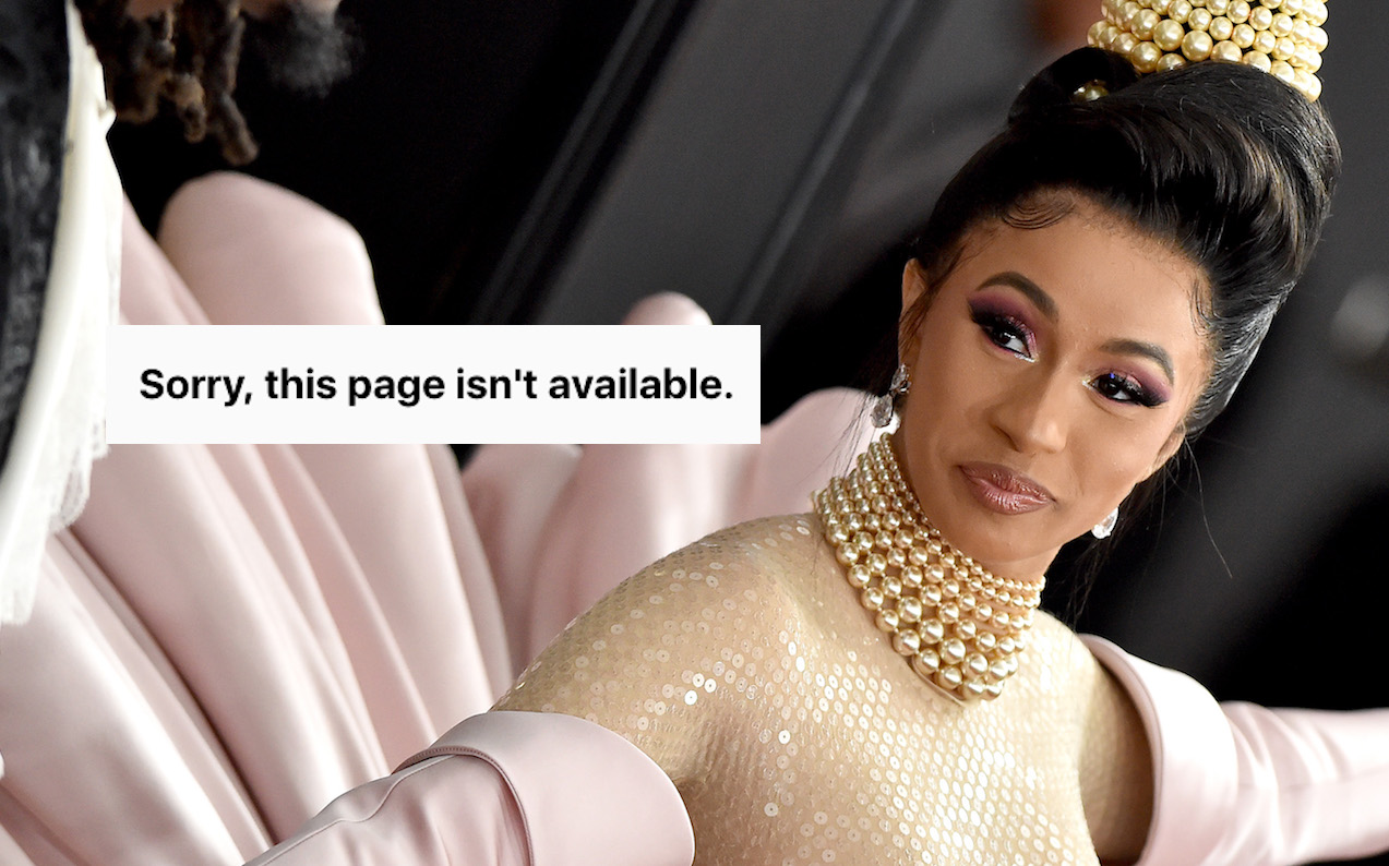 Cardi B’s Instagram Has Vanished, Leaving Earth With One Less Good Thing