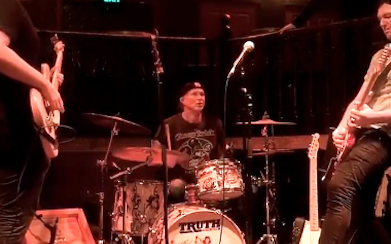 WATCH: RHCP Drummer Chad Smith Cut Totally Sick With A Local Band In Brissy