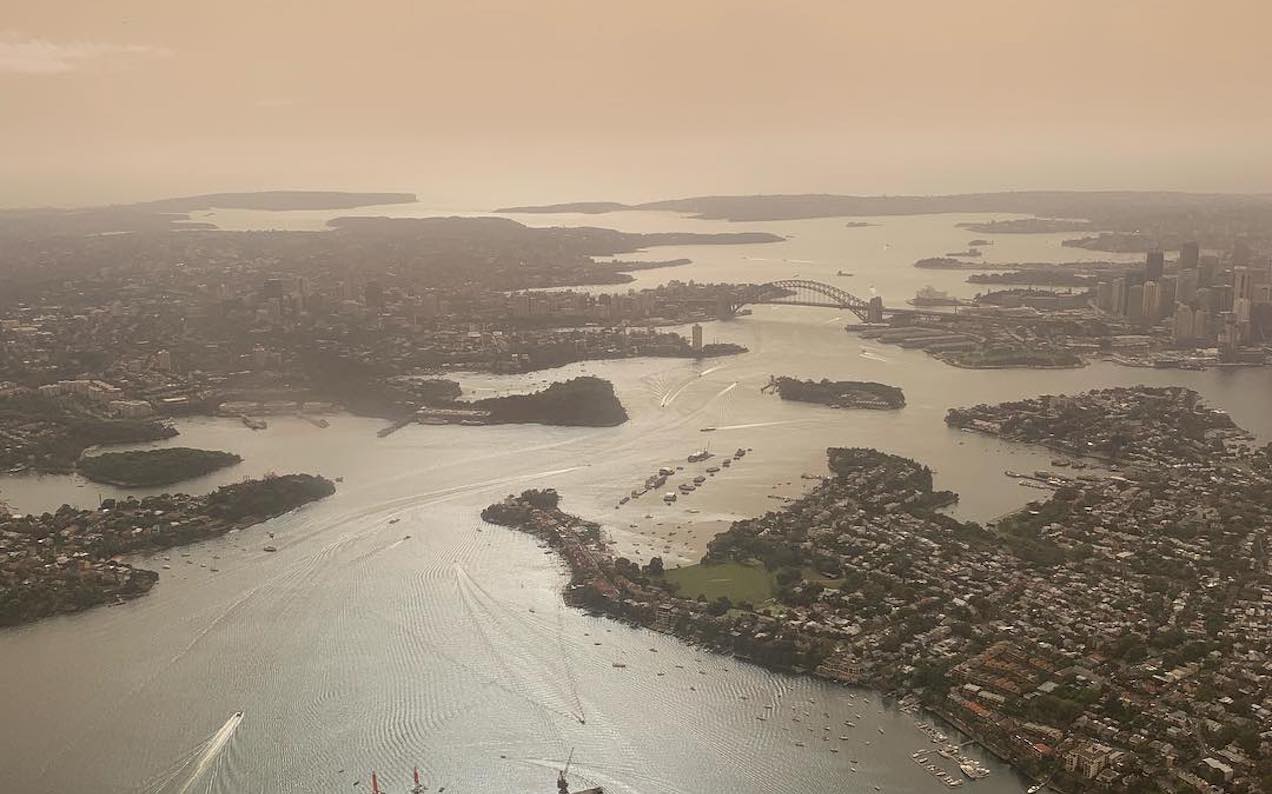 Sydney Is Mighty Dusty Today, Just In Case You Hadn’t Noticed Yet