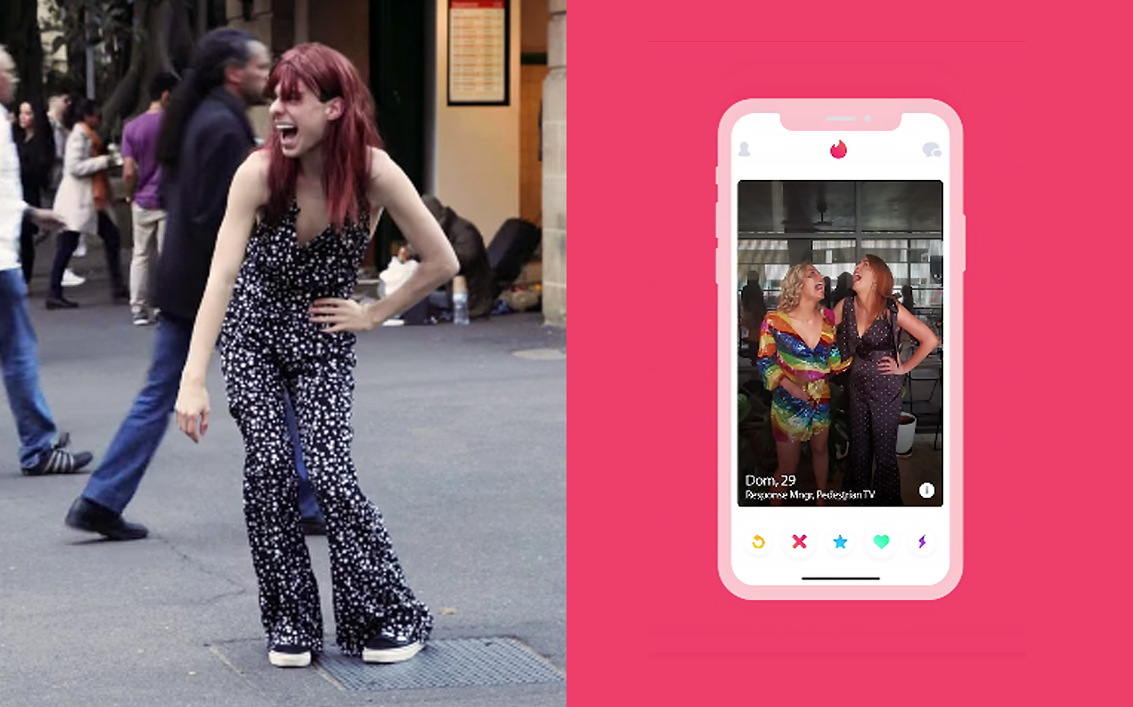 Alan Tsibulya Takes Tinder Profile Pics To The Streets In The Name Of Science