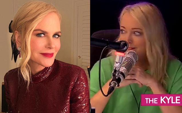Nicole Kidman Hung Up On Kyle & Jackie O During An Awkward Wig Discussion
