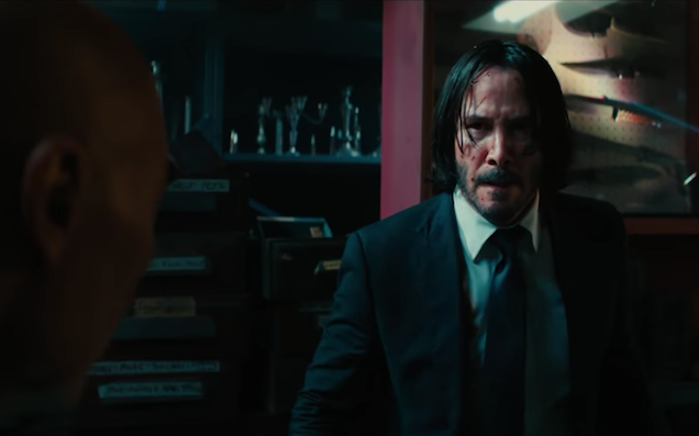 Watch Keanu Reeves Hurl 5 Knives Into A Guy In New ‘John Wick 3’ Trailer