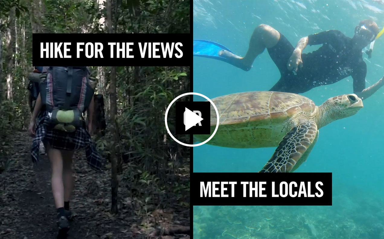 WATCH: Hike For The Views Or Meet The Locals?