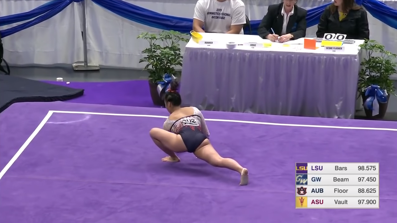 Elite Gymnast Breaks Both Legs After Cooking A Landing In A Competition