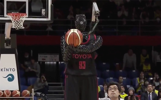 Japan Has Developed A Basketball Robot That Can Drain 3s From The Fkn Moon