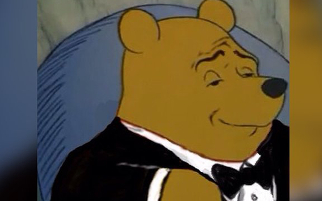 Tuxedo Pooh Bear Is The Latest Meme For You To Chortle Heartily At