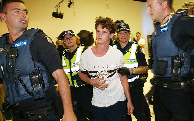 VIC Police Are Looking For The Man Who Allegedly Kicked Egg Boy Repeatedly