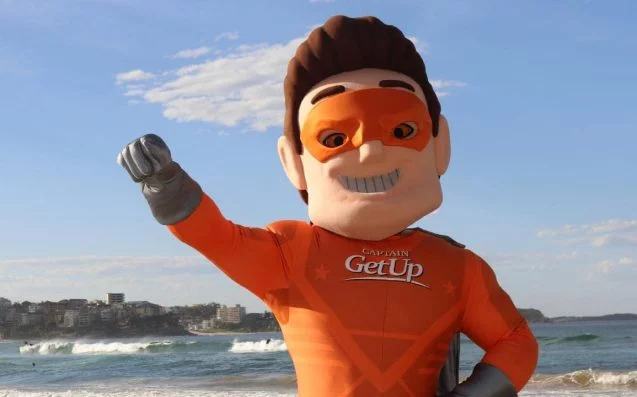 The Bright Orange Fuck Known As Captain GetUp Is Still Going For Some Reason