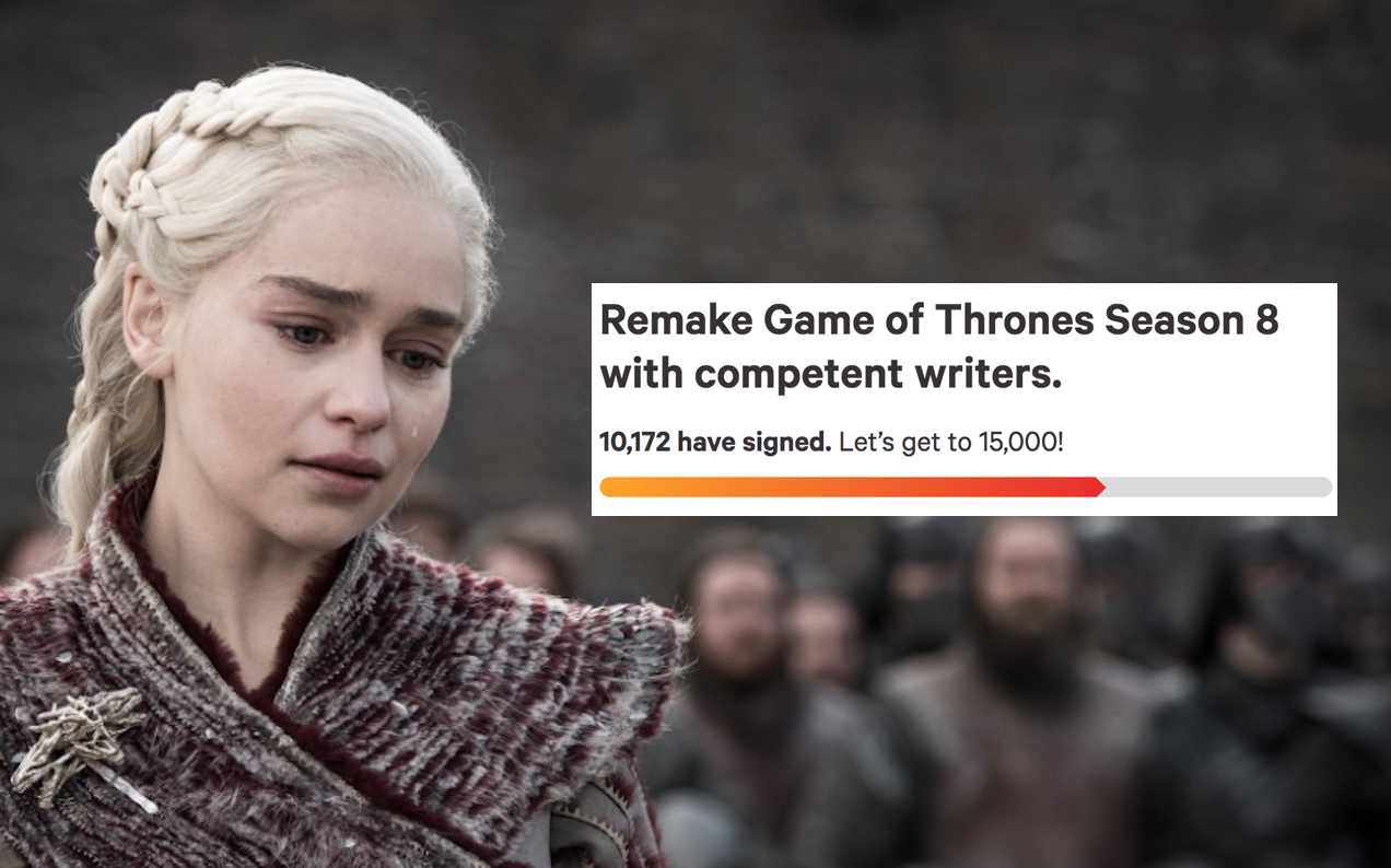 Over 10,000 Angry Fans Want HBO To Remake The Final ‘Game Of Thrones’ Season
