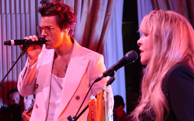 Harry Styles & Stevie Nicks’ Duet At The Gucci Afterparty Is Heaven On Earth