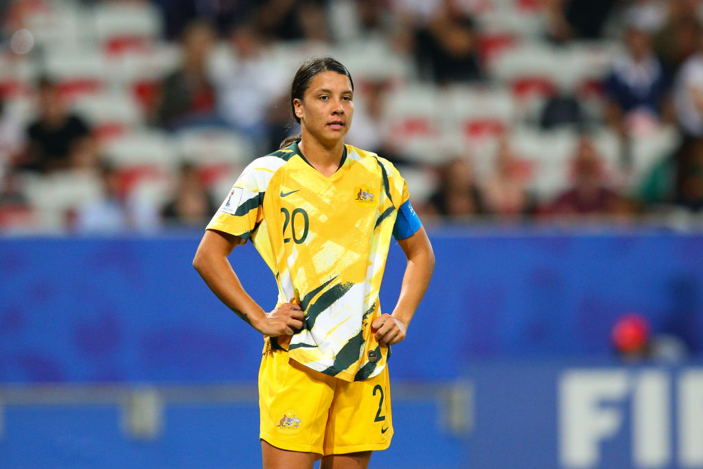 Sam Kerr Says She’s “Let The Team Down” As Matildas Bow Out Of World Cup
