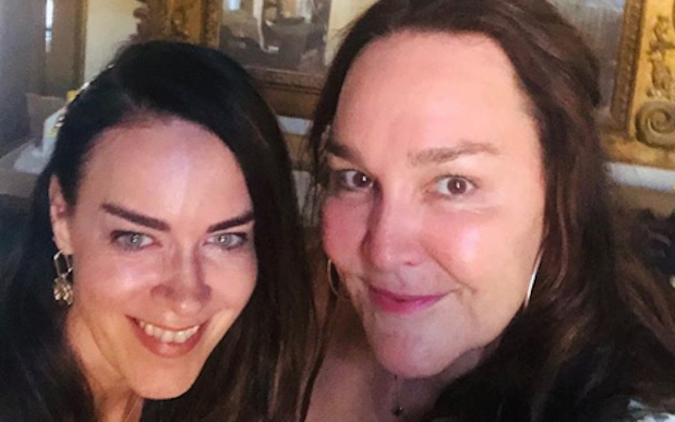 Kate Langbroek Weirdly Chill About The Demonic Entity That Photobombed Her Selfie