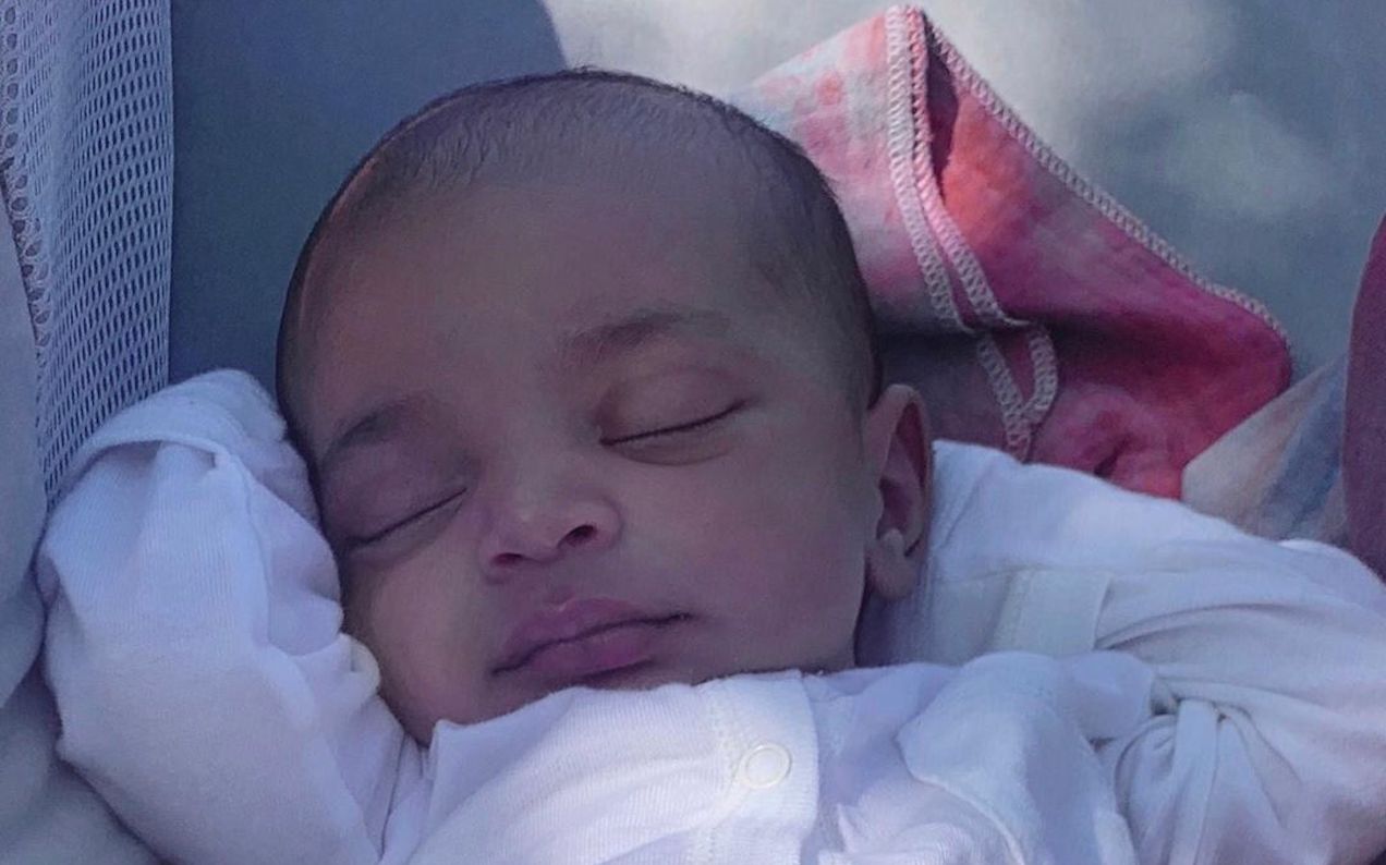 Good Morning To The First Pic Of Psalm West, Who Already Has Life Worked Out