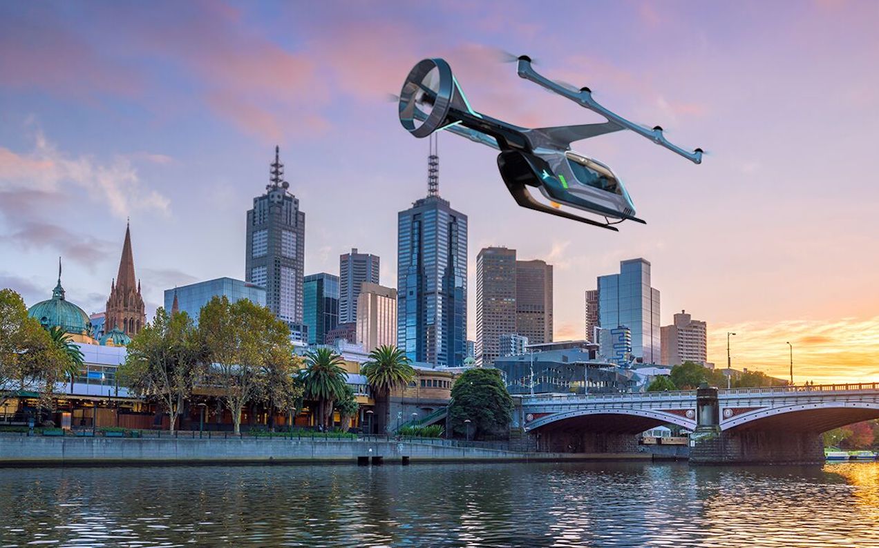 Uber Just Announced Melbourne As The First International ‘Uber Air’ Test Hub