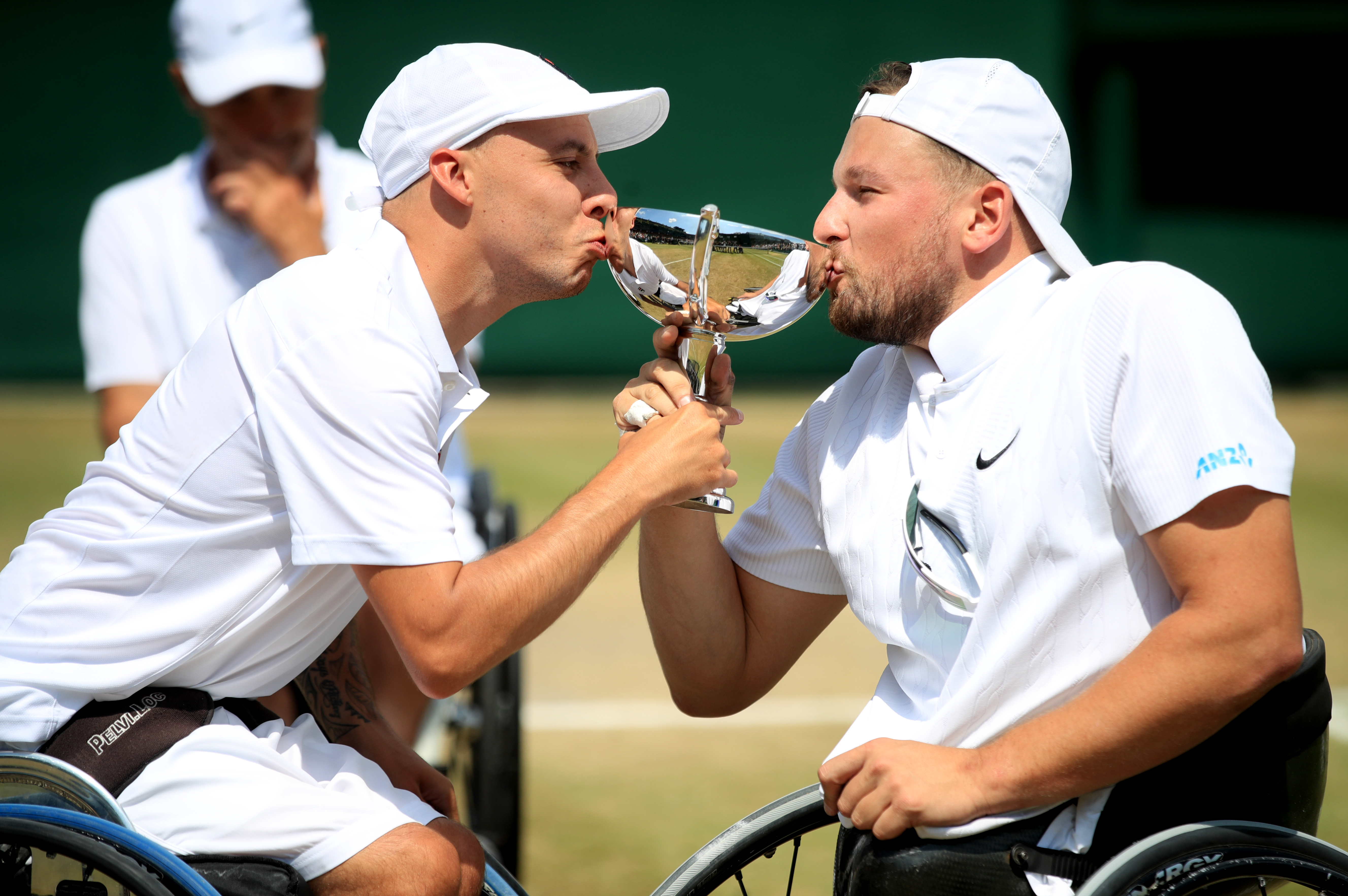 Dylan Alcott & Andy Lapthorne Just Won Wimbledon’s First-Ever Quad Wheelchair Doubles Title