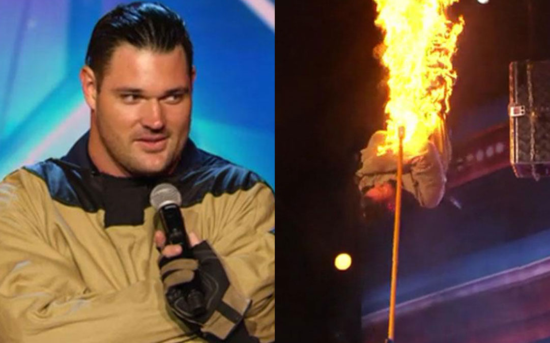 Magic Bae Apollo Jackson Joins ‘AGT’, Has Judges Squealing As He Torches Himself