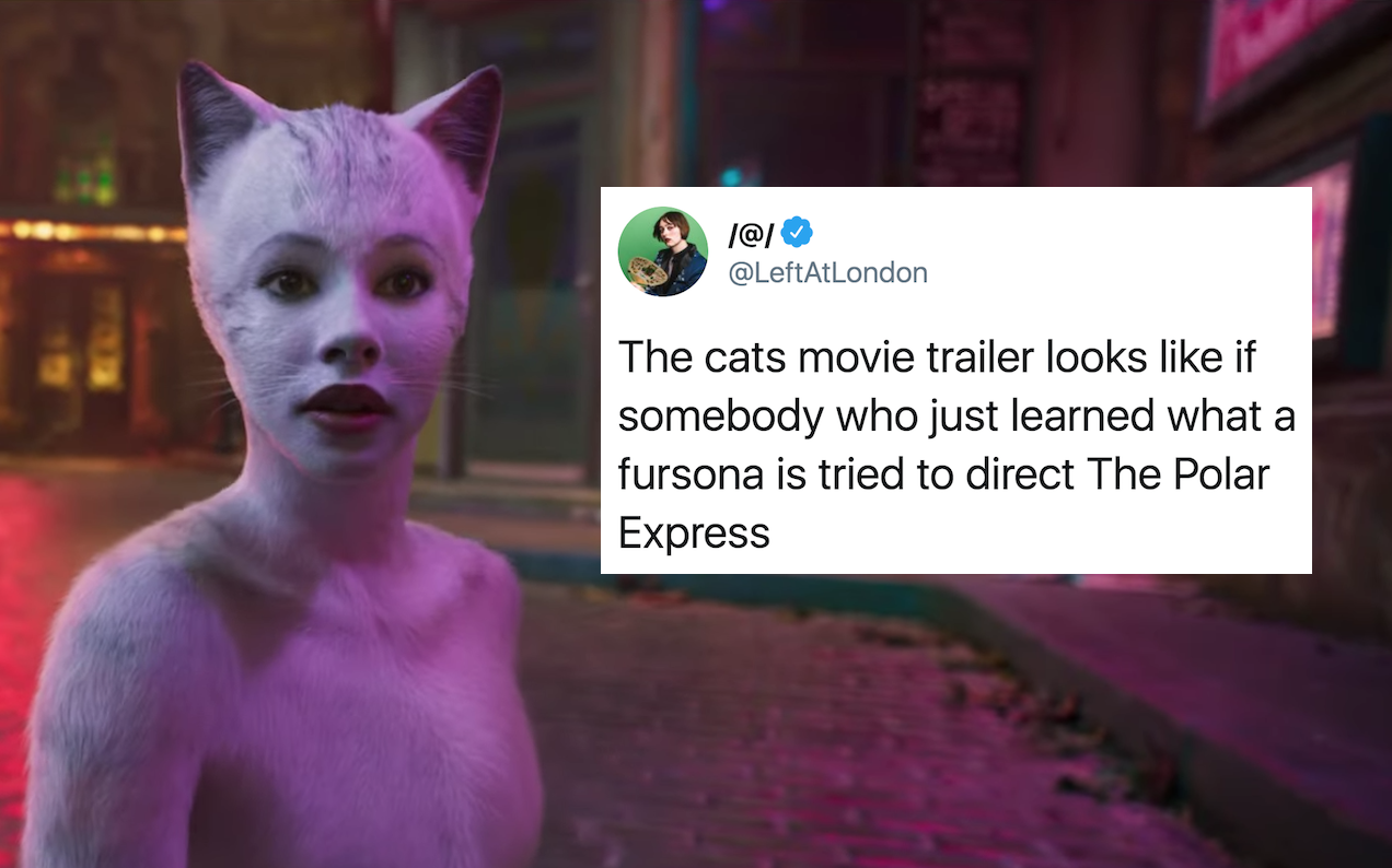 People Are Losing Their Fucking Minds Over The ‘Cats’ Trailer And Rightfully So