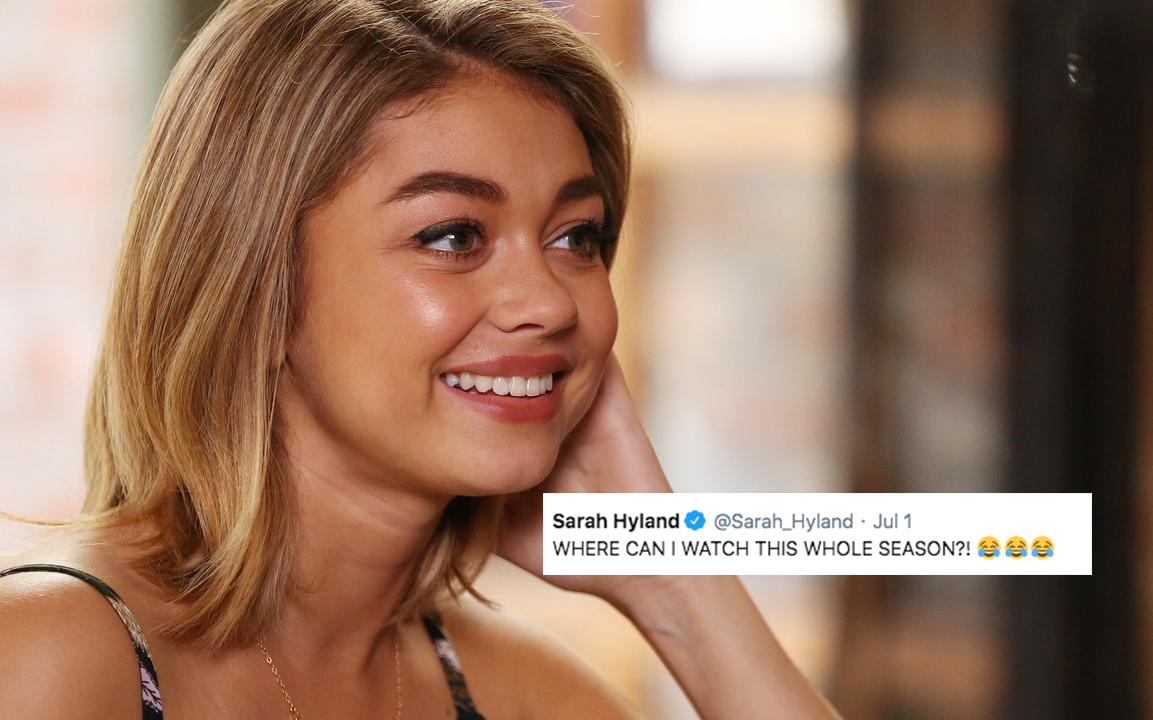 ‘Modern Family’ Star Sarah Hyland Is Seriously Fucken Keen To Watch The Aussie ‘Bachie’