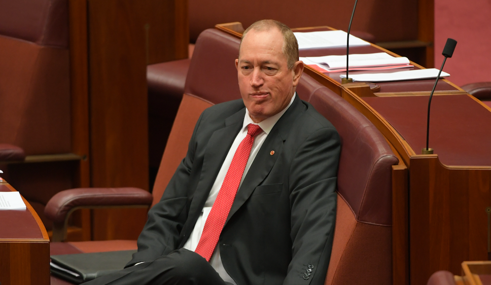 Fraser Anning, Morally Bankrupt, Is Reportedly On The Verge Of Actual Bankruptcy