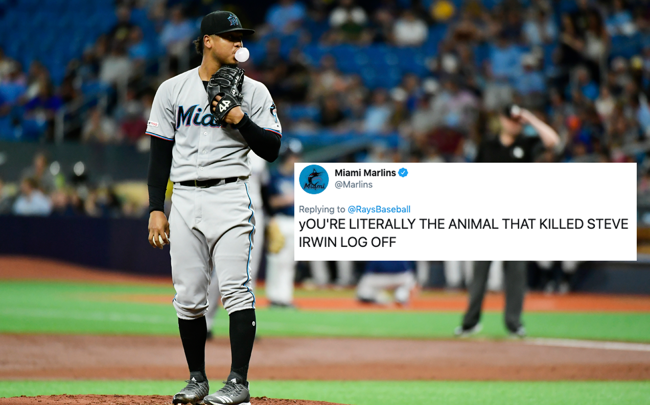 Miami Marlins Apologise After Sledging Tampa Bay Rays With Rogue Steve Irwin Tweet